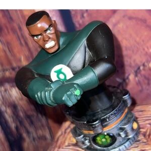 2005 Monogram Justice League Green Lantern Paperweight Statue DC Comics